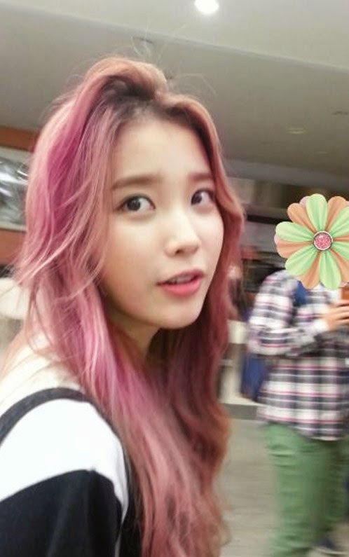 female idols with pink hair k pop k fans