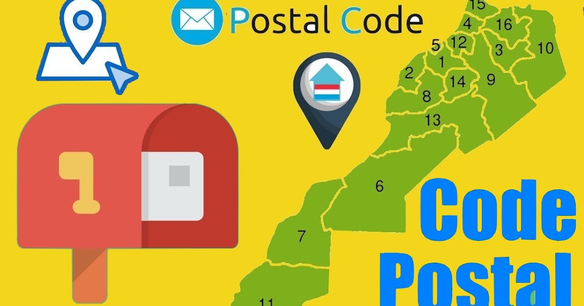 طريقة معرفة كود بوستال code postal أو code zip للمدن المغربية شروحات