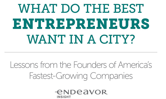 Image: What Do the Best Entrepreneurs Want in a City? [Infographic]