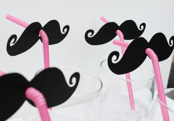 Wedding photoprop moustaches available from Little Retreats