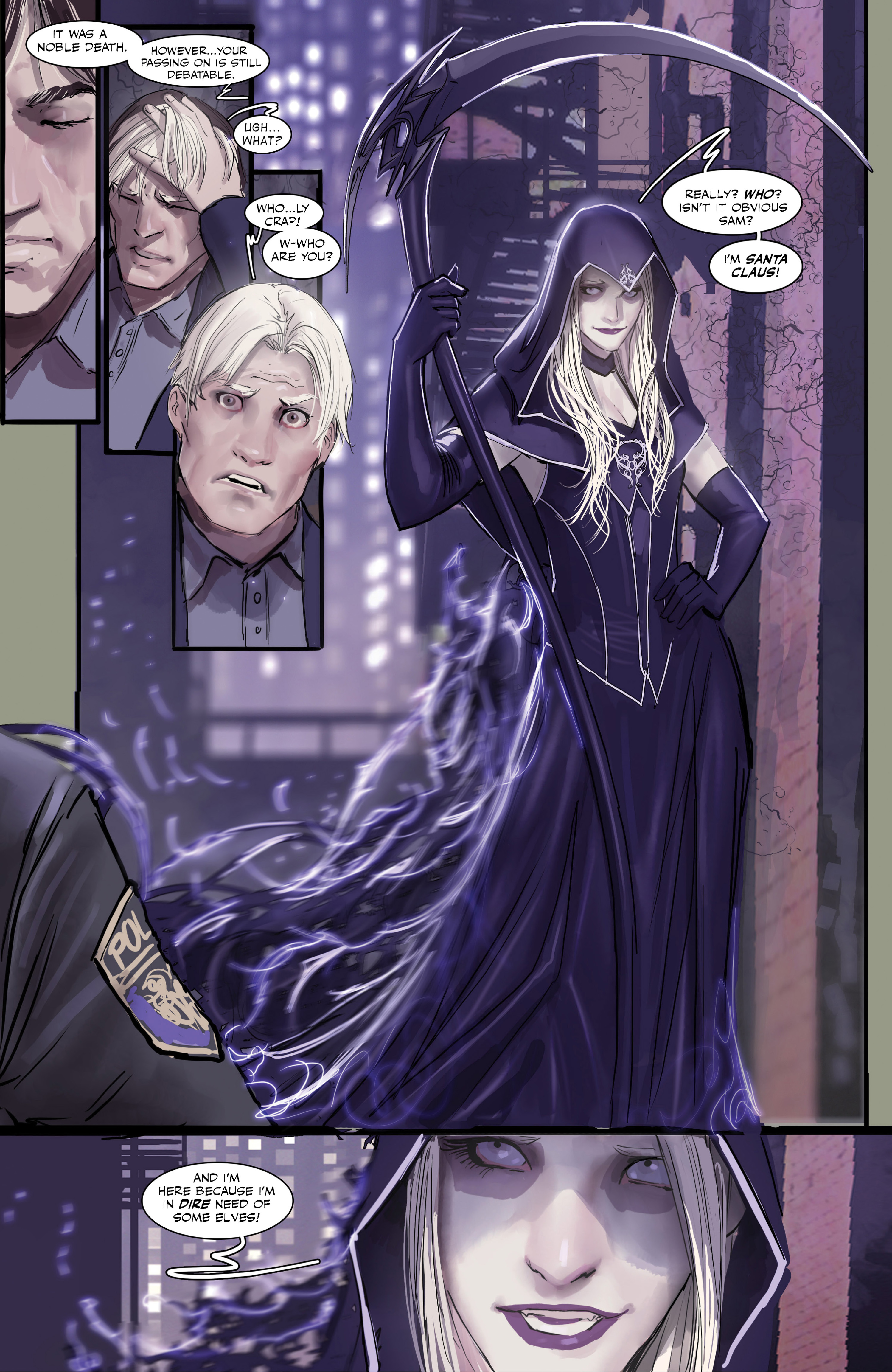 Read online Death Vigil comic -  Issue #1 - 4