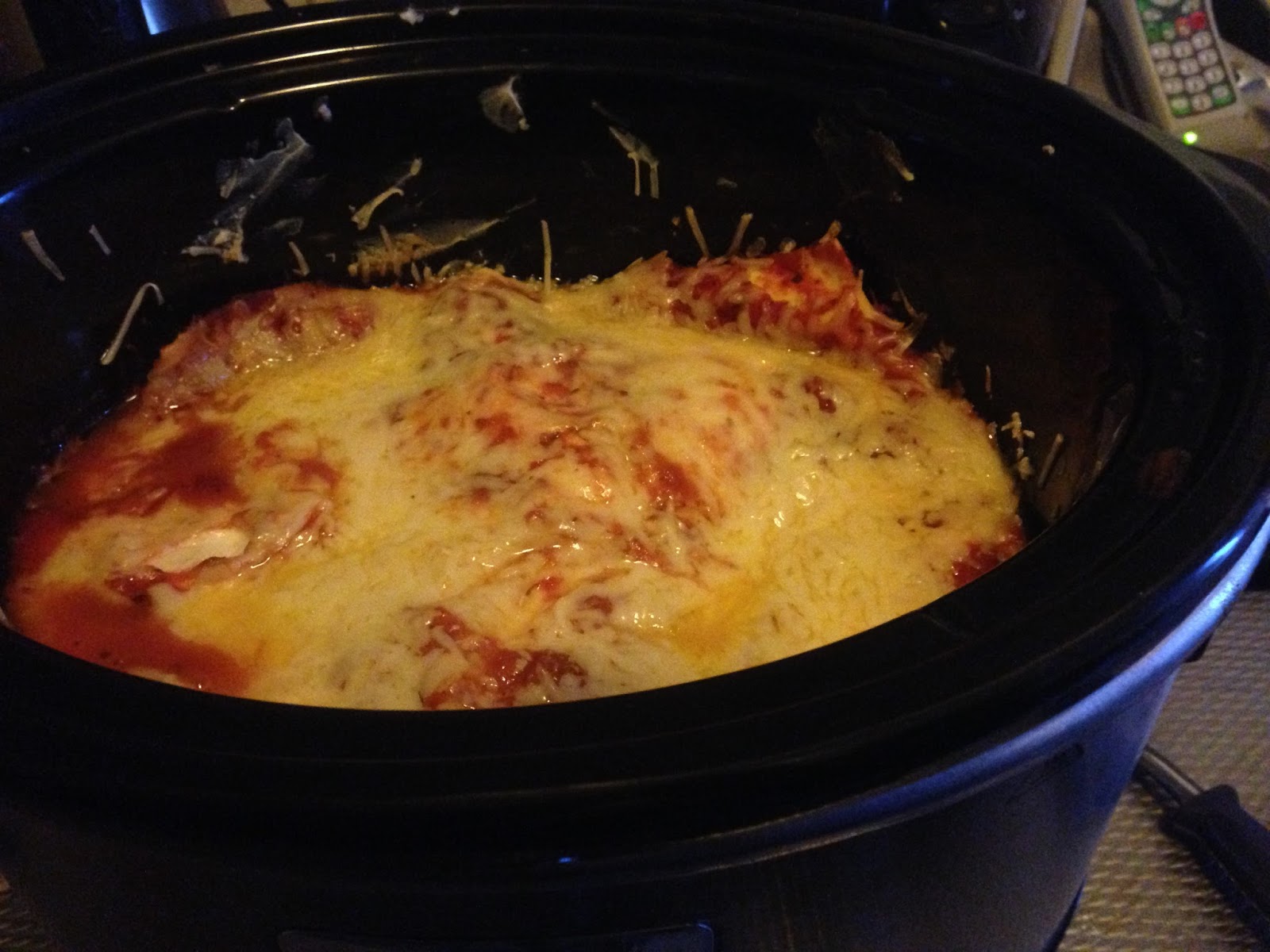 She Likes Bento Slow Cooker 3 cheese lasagna