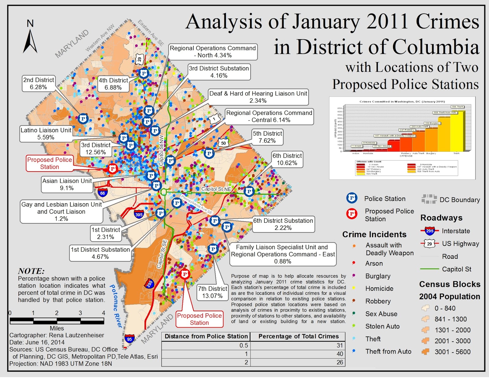 Lautzy GIS: GIS4048 Module 5: Homeland Security - Washington, DC Crime