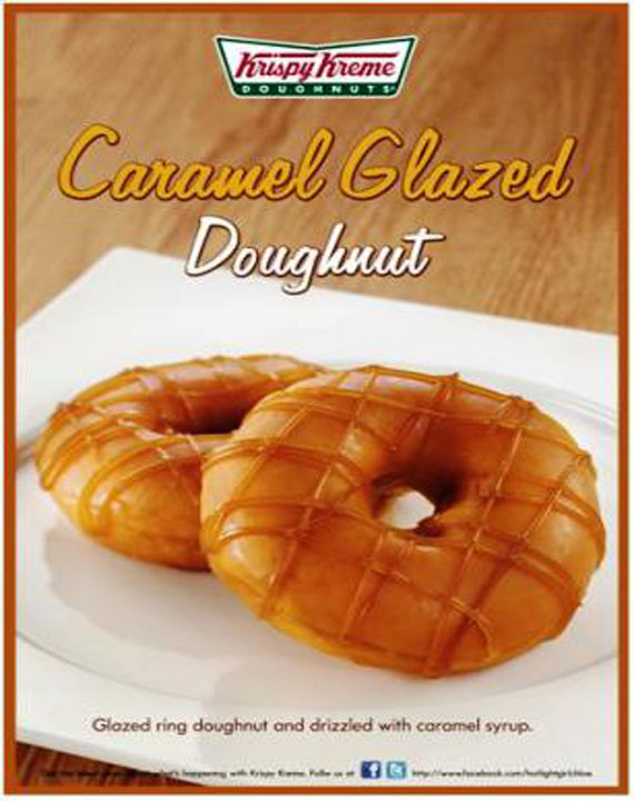 Krispy Kreme's New Glaze for Caramel Aficionados The Daily Posh A