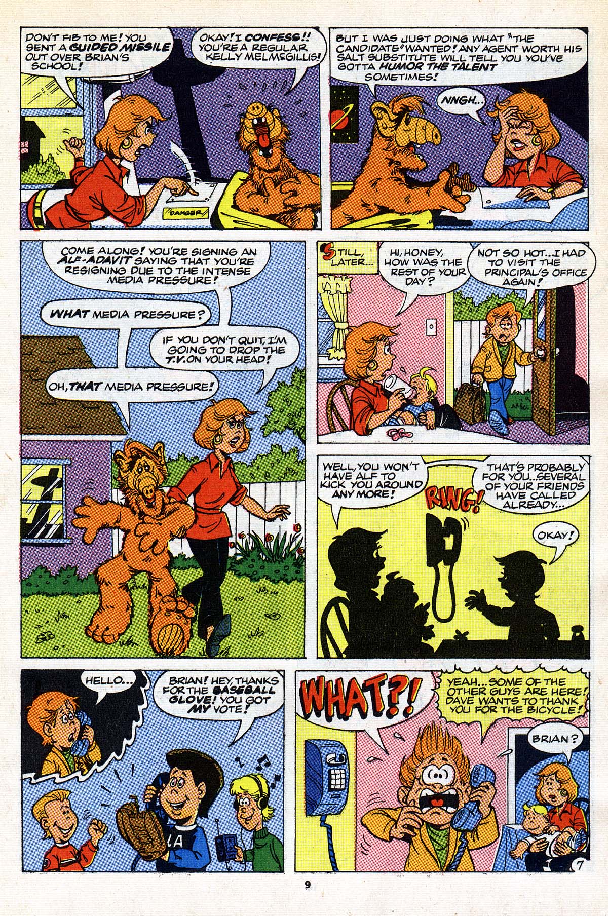 Read online ALF comic -  Issue #26 - 8