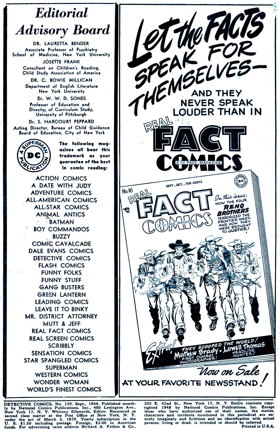 Detective Comics (1937) 139 Page 1