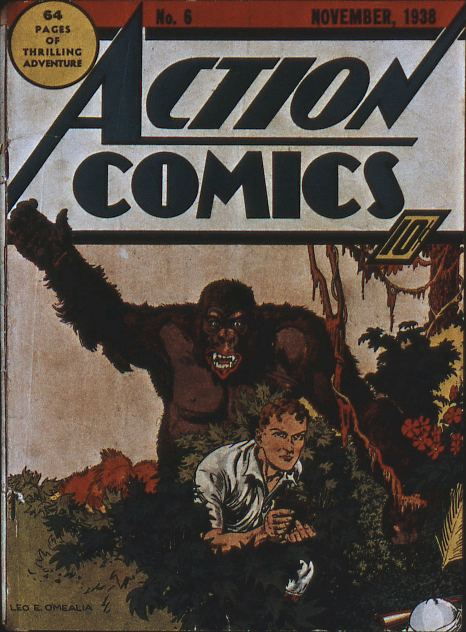 Read online Action Comics (1938) comic -  Issue #6 - 1