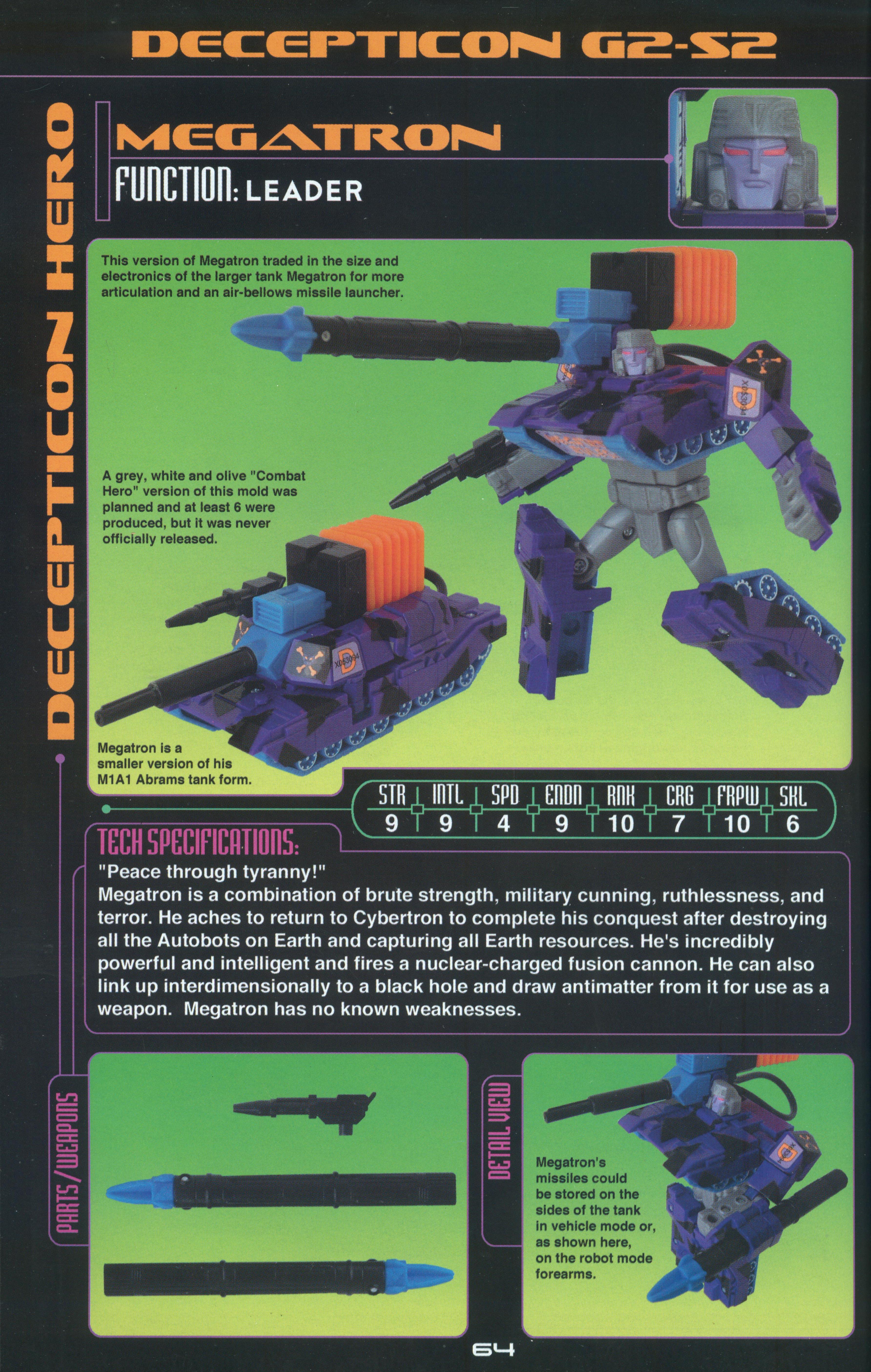 Read online Cybertronian: An Unofficial Transformers Recognition Guide comic -  Issue #6 - 66