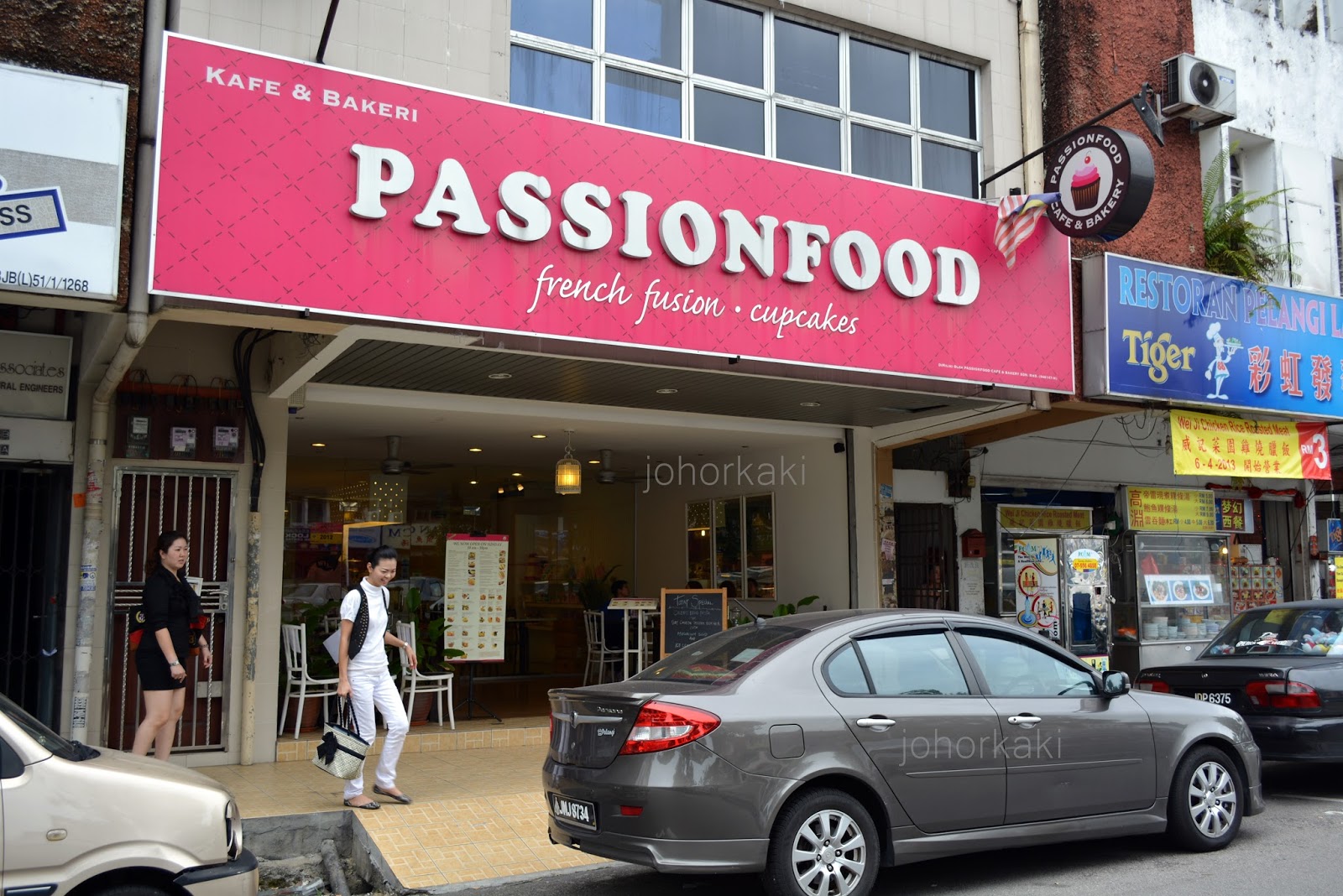 Cakes and Coffee at Passionfood in Taman Pelangi, Johor Bahru Tony