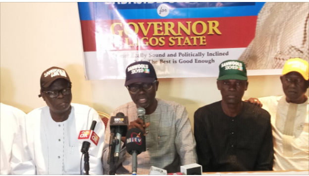 Image result for Ambode's challenger, Sanwo-Olu, promises Lagosians better lease on life