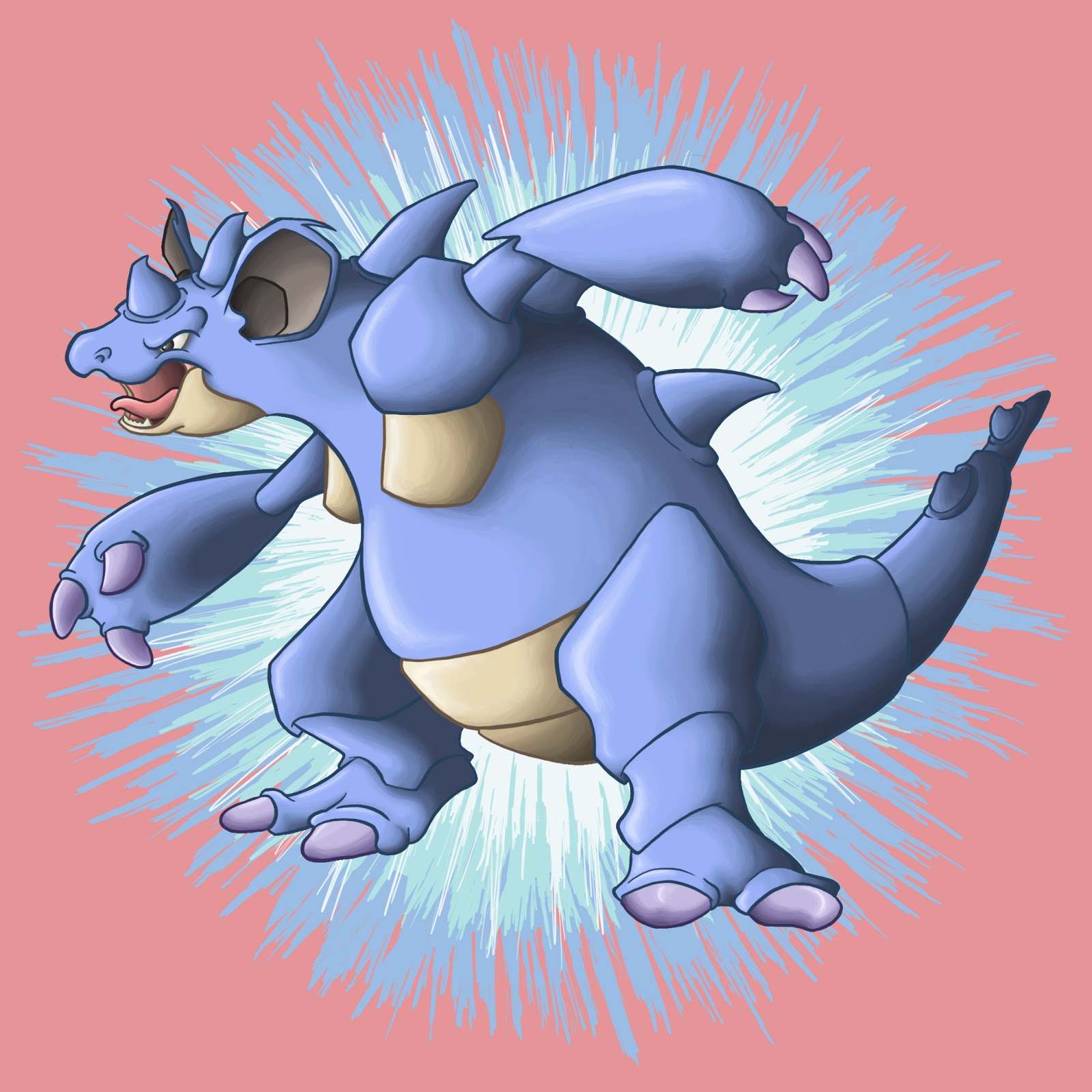 Pokemon Nidoqueen.