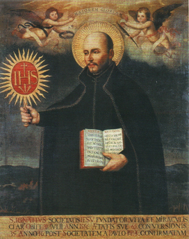 San IGNACIO LOYOLA PATRONO DE LOS SOLDADOS (1491-†1556) Fiesta 31 de Julio