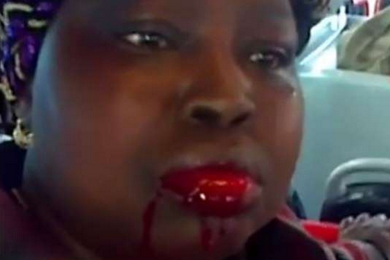 nigerian woman beaten peckam bus london