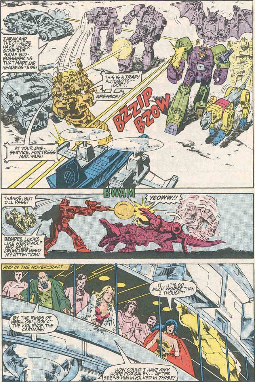 Read online The Transformers: Headmasters comic -  Issue #3 - 17