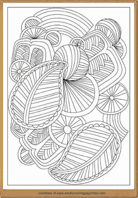 nature scenes adults coloring pages