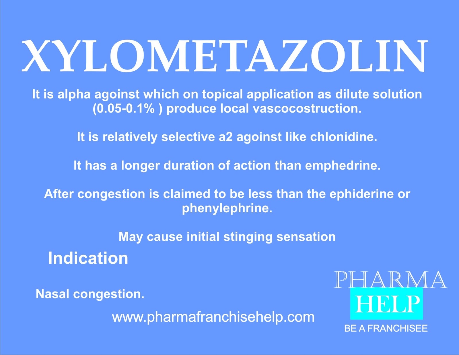 0 05 XYLOMETAZOLIN intelligence overview