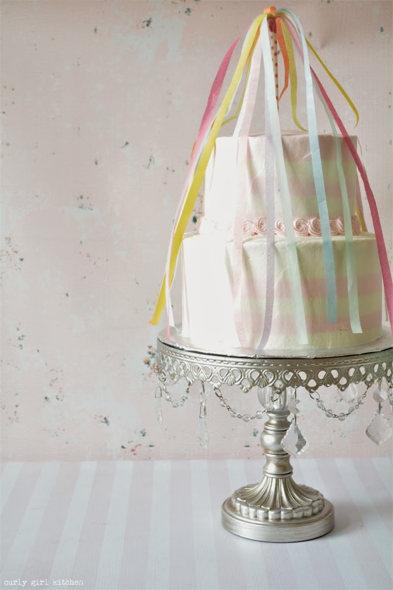 Curly Girl Kitchen May Day Maypole Cake