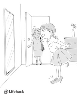 ilustrasi pengorbanan seorang ibu
