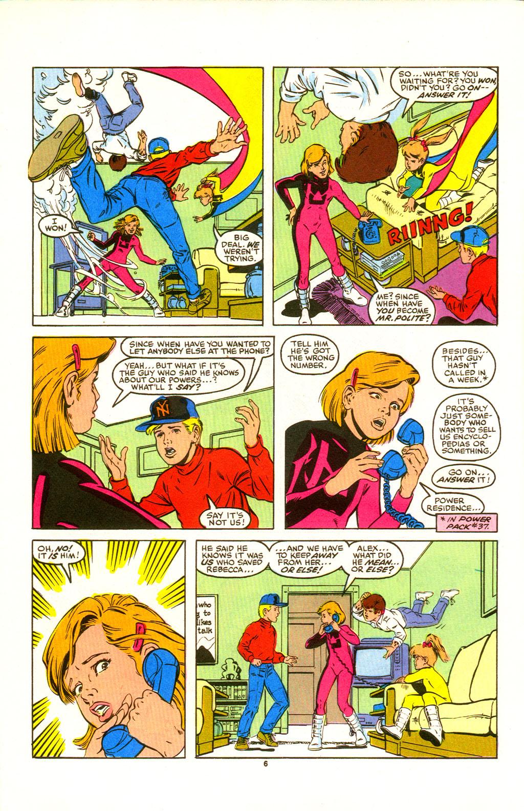 Read online Power Pack (1984) comic -  Issue #39 - 7