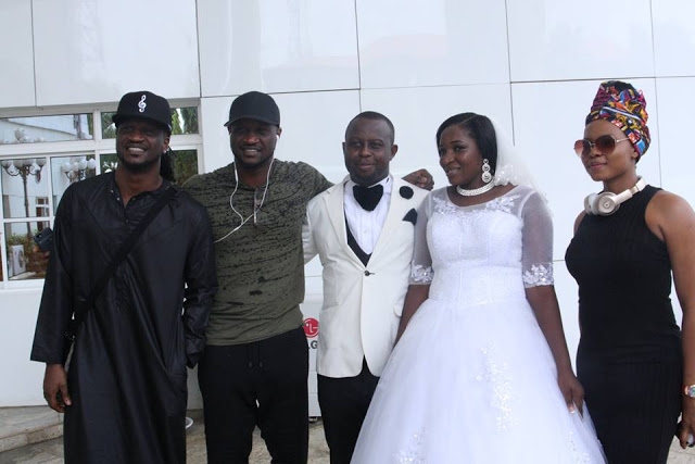 Psquare, Yemi Alade, Phyno Surprise Newlywed Couple, Crash Wedding (photos) Umelo%2Bwedding