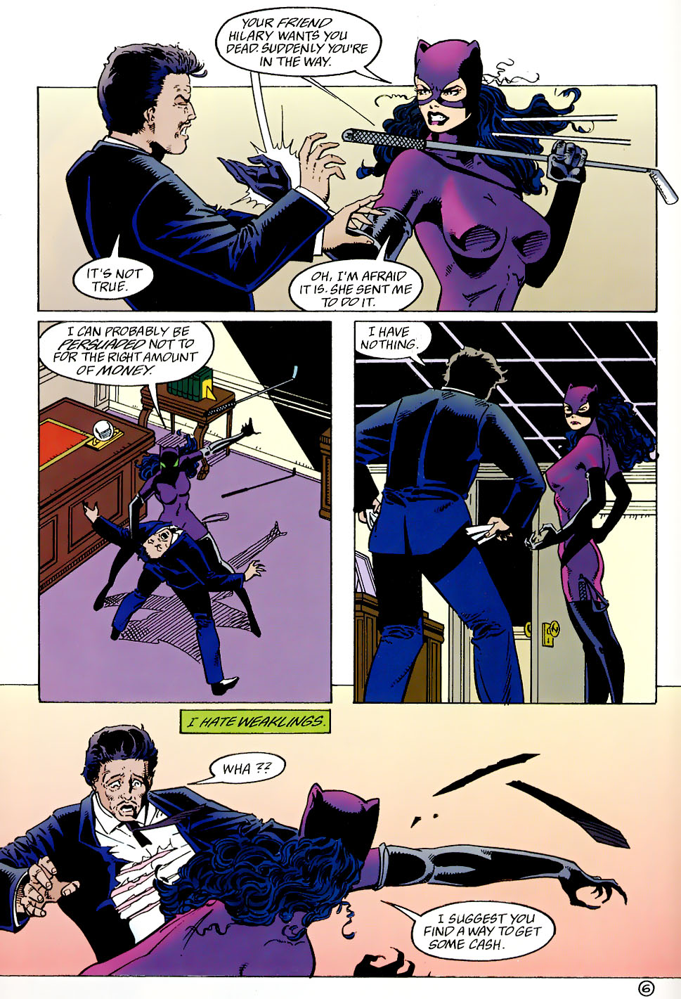 Read online Catwoman (1993) comic -  Issue #24 - 7