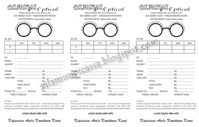 101 Template Nota Faktur Format Word Lengkap Berbagai Model