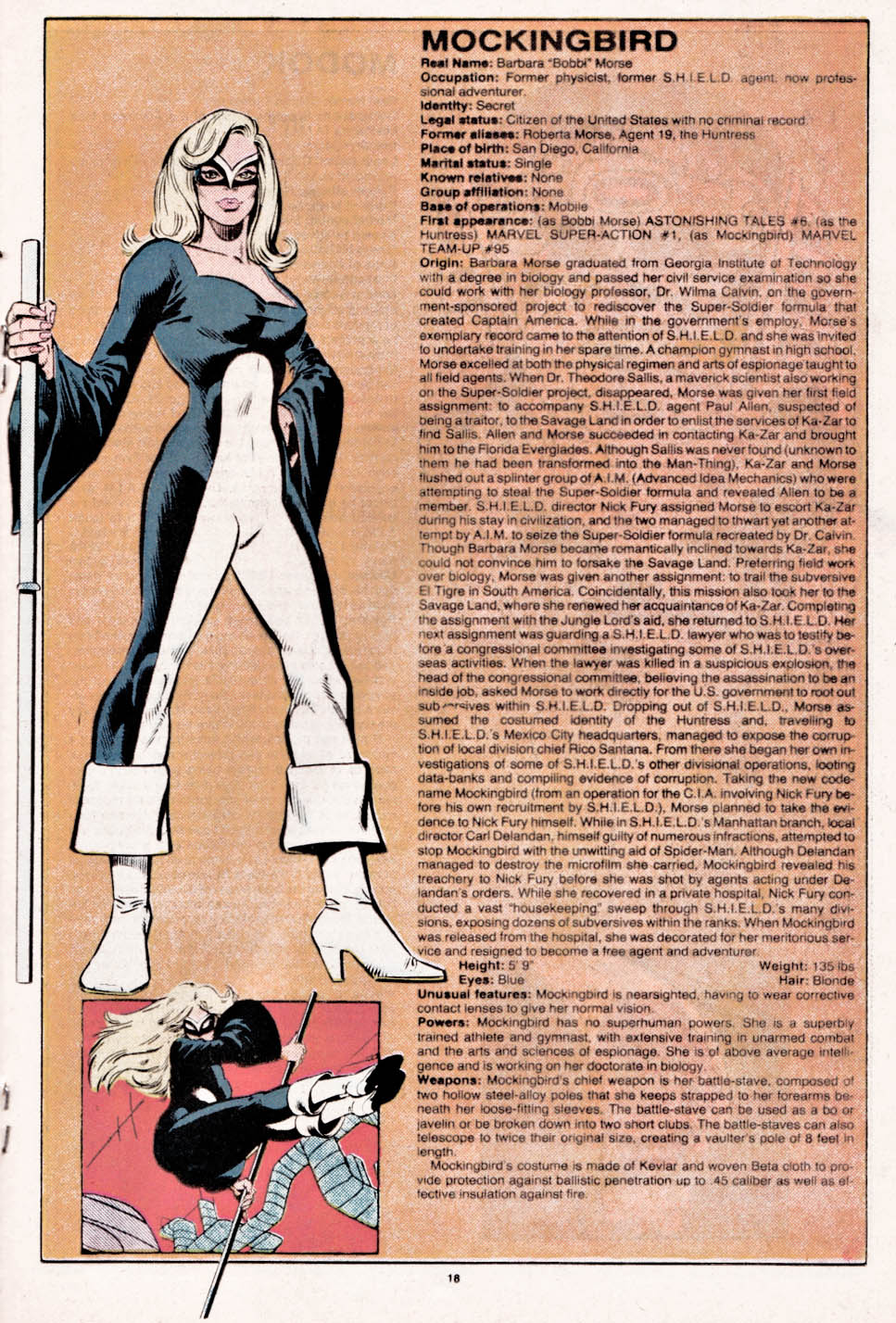 Read online The Official Handbook of the Marvel Universe comic -  Issue #7 - 19