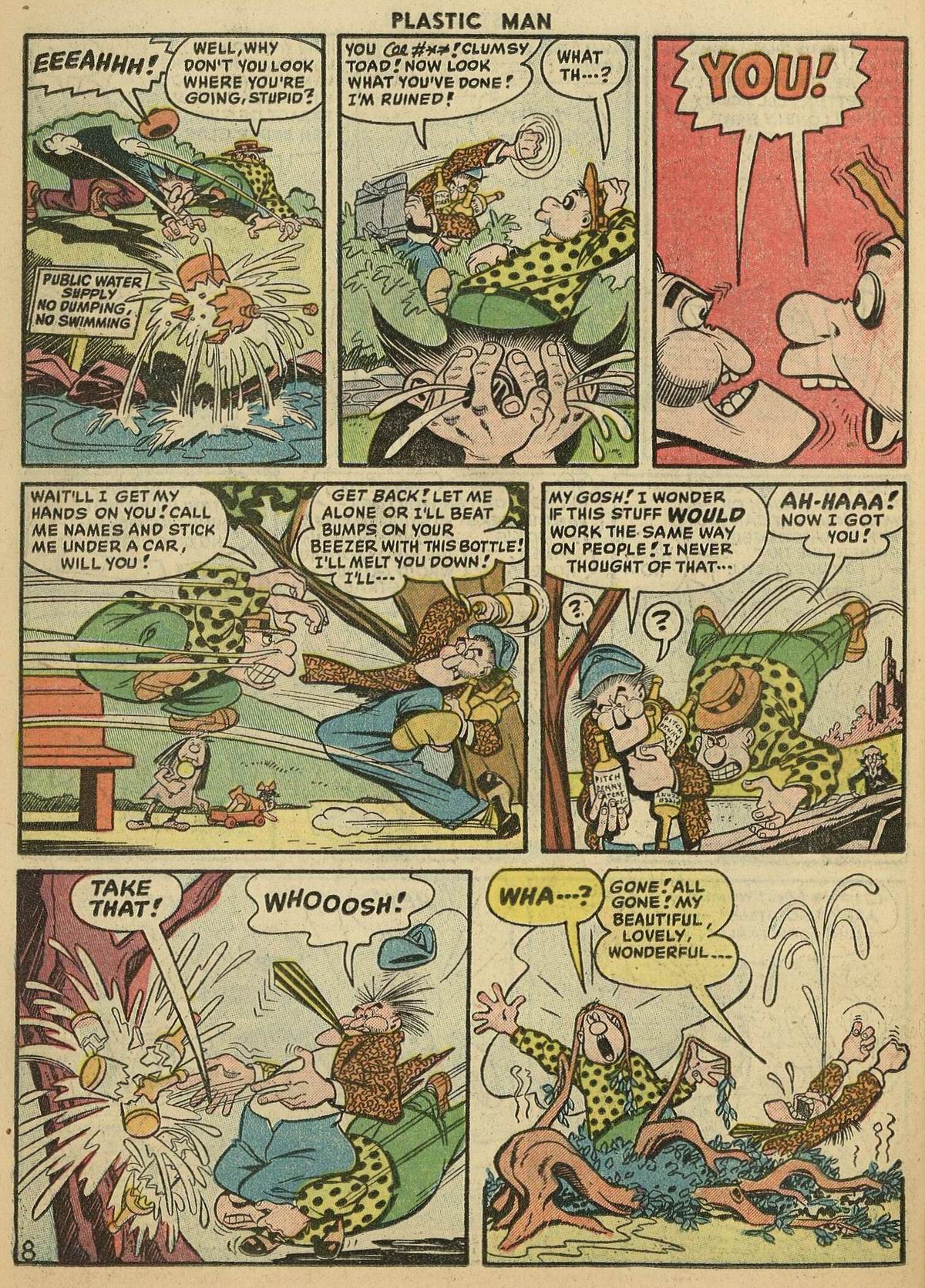 Read online Plastic Man (1943) comic -  Issue #56 - 26