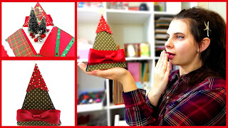 Christmas Explosion Box. How to make Christmas card.