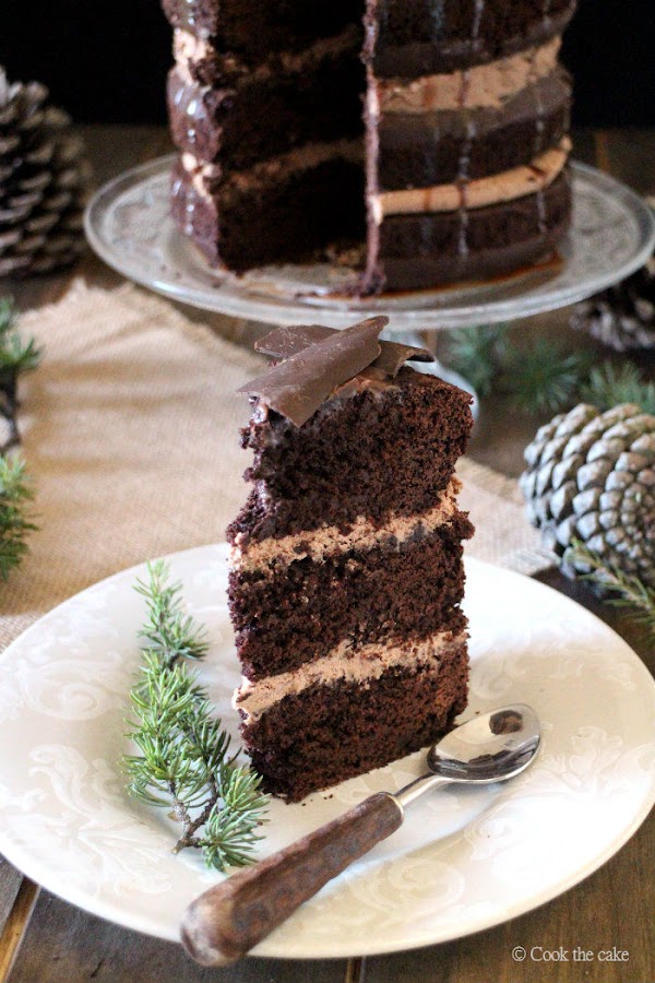 chocolate, chocolate cake