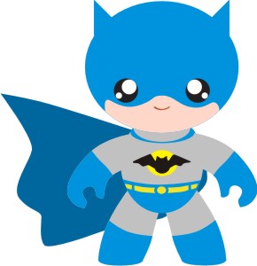 Lovely Baby Superheroes Clipart.