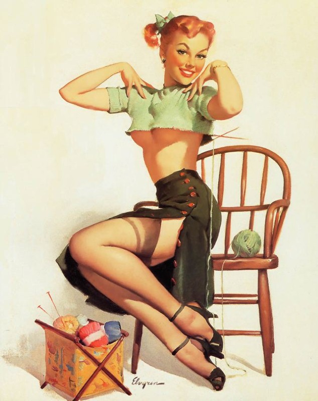 Гуру пин-апа. Gil Elvgren 7