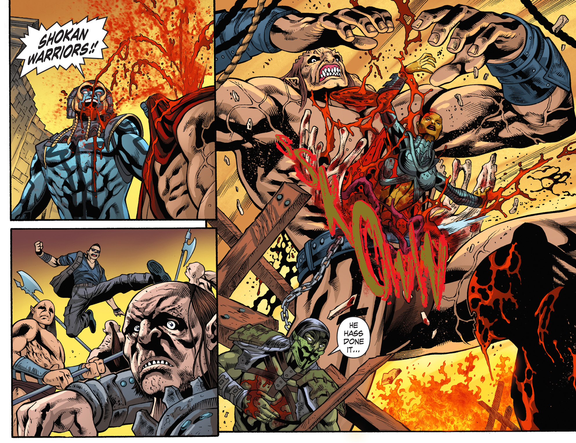 Read online Mortal Kombat X [I] comic -  Issue #18 - 12