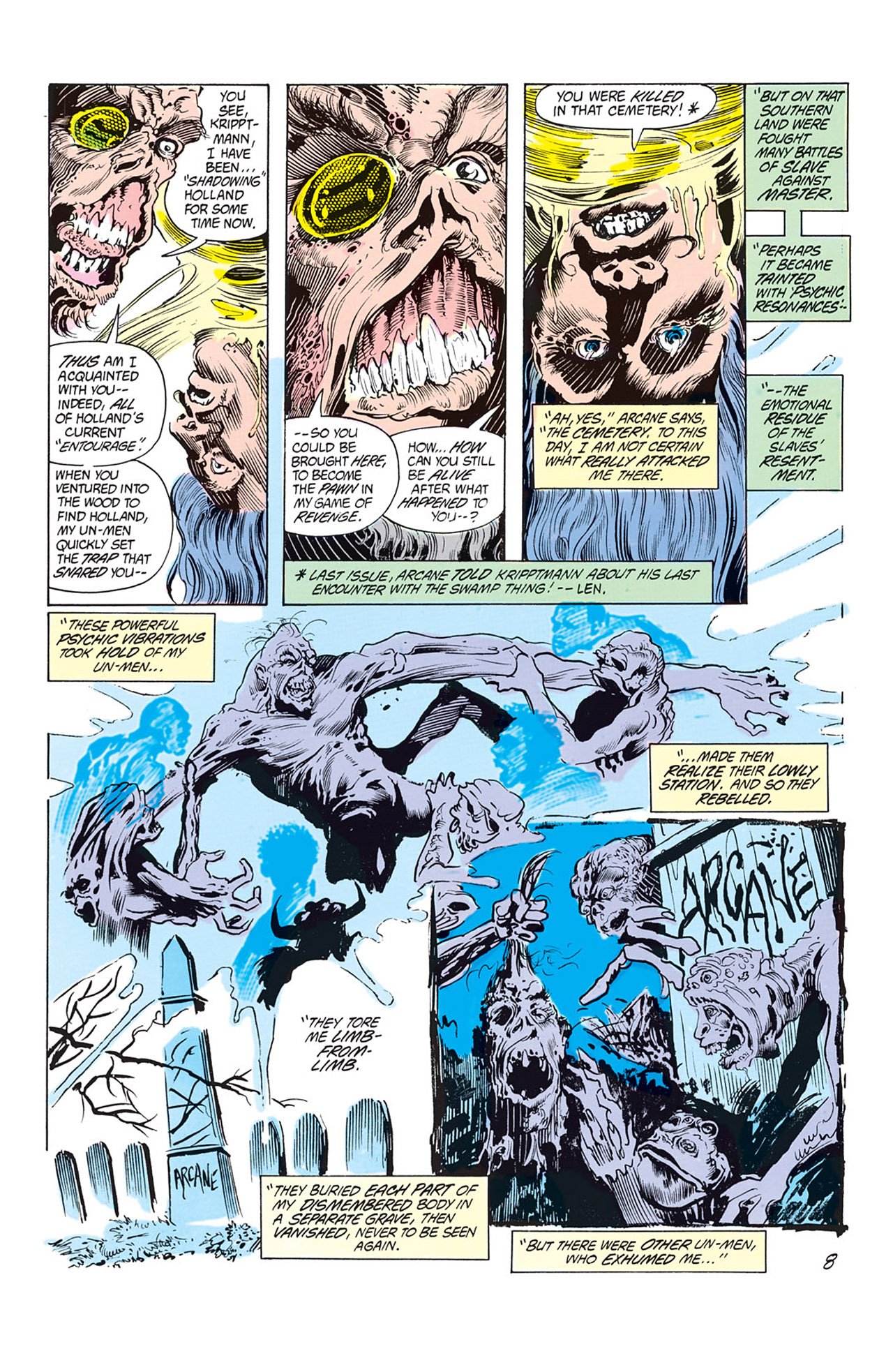 Swamp Thing (1982) Issue #19 #27 - English 8