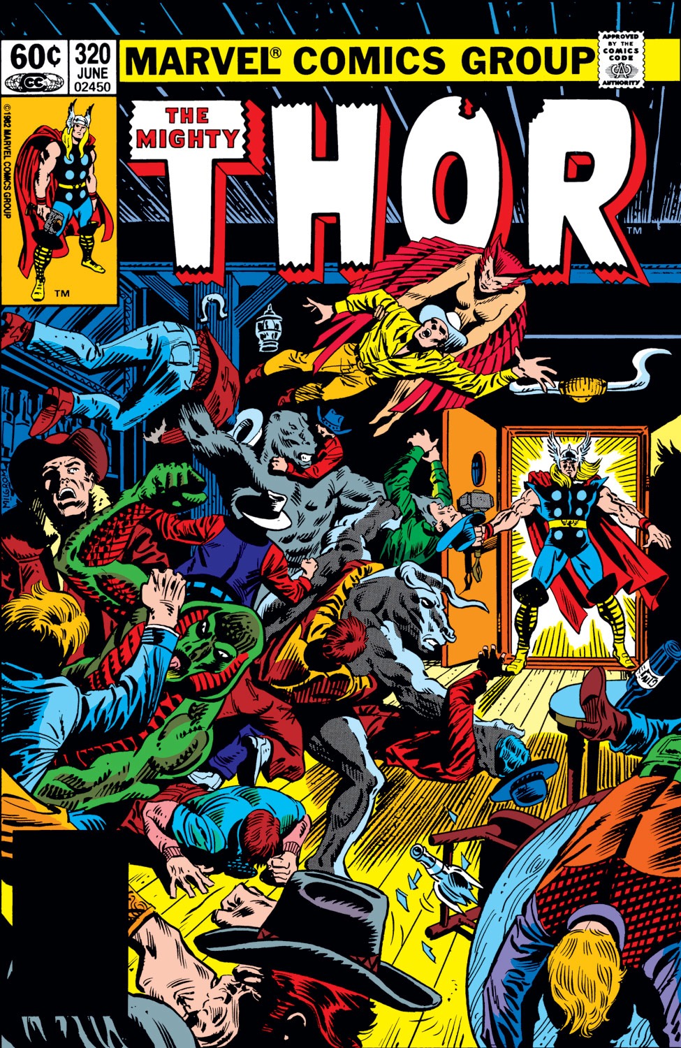 Read online Thor (1966) comic -  Issue #320 - 1