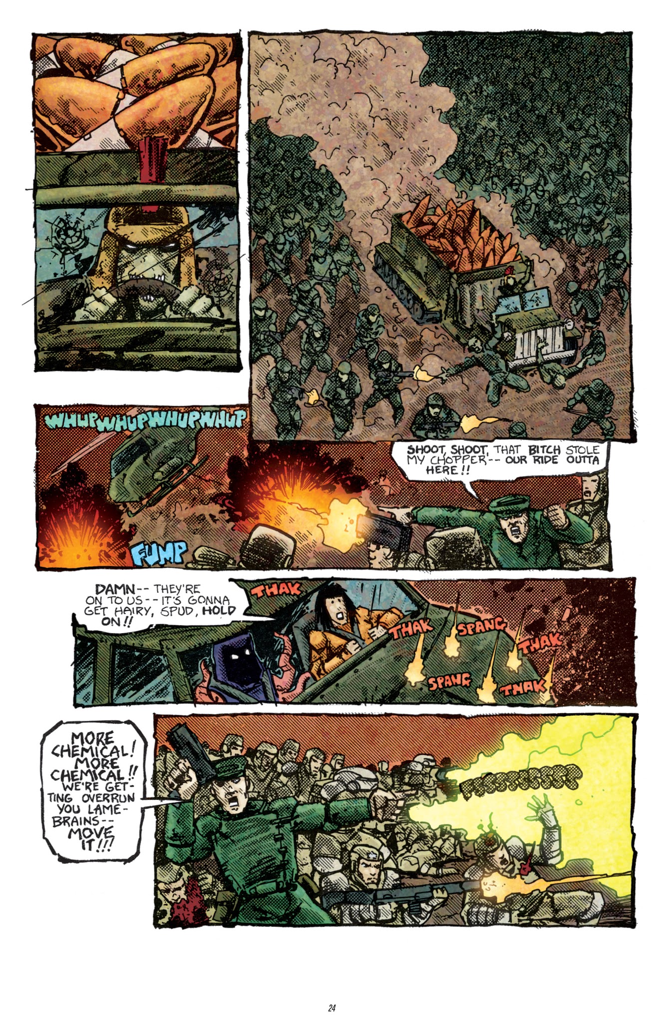 Read online Zombie War comic -  Issue #2 - 23