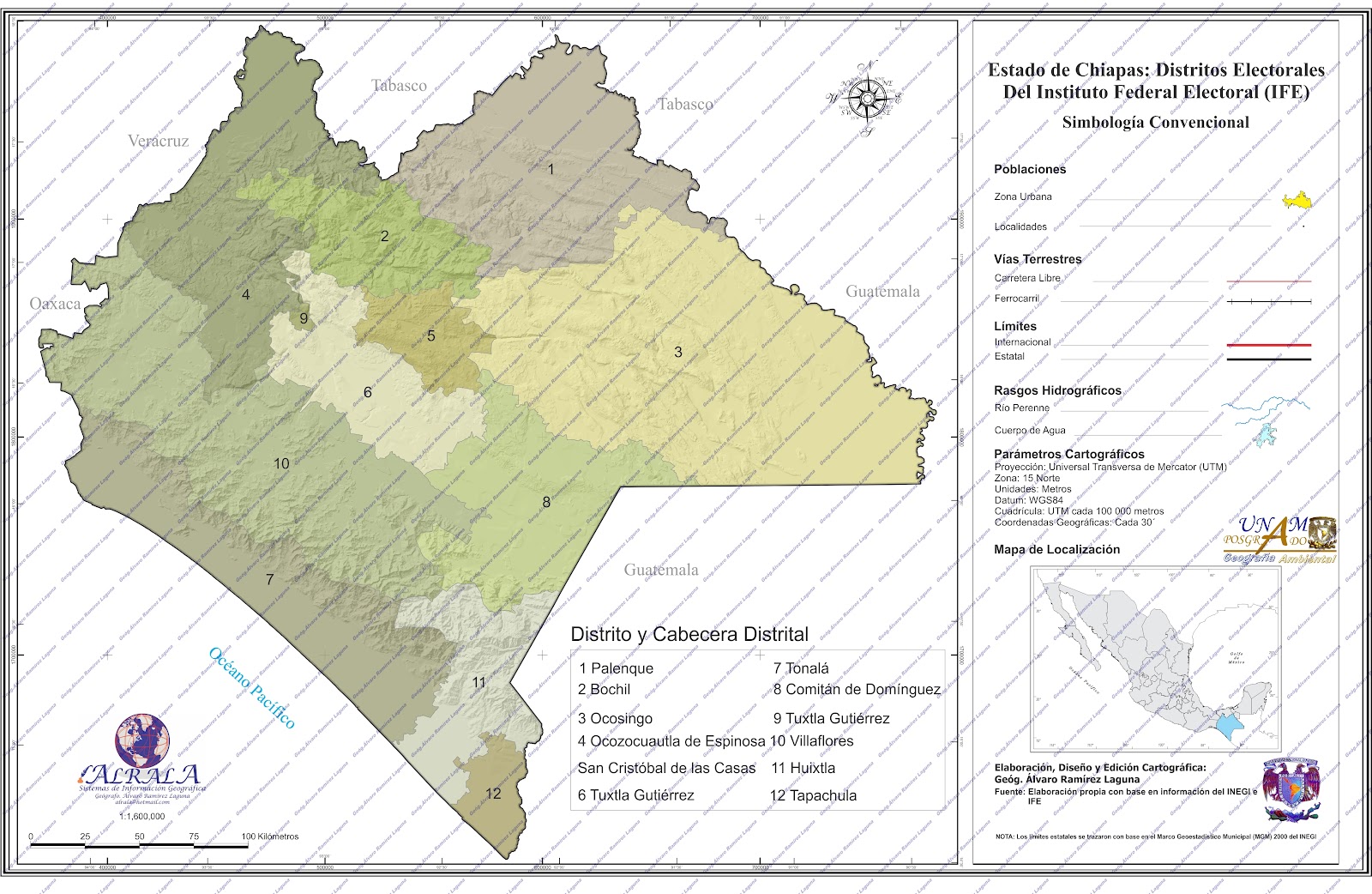 Geografía del Estado de Chiapas Geografía Electoral General del Estado de Chiapas Geografía del Estado de Chiapas Geografía Electoral General del Estado de Chiapas