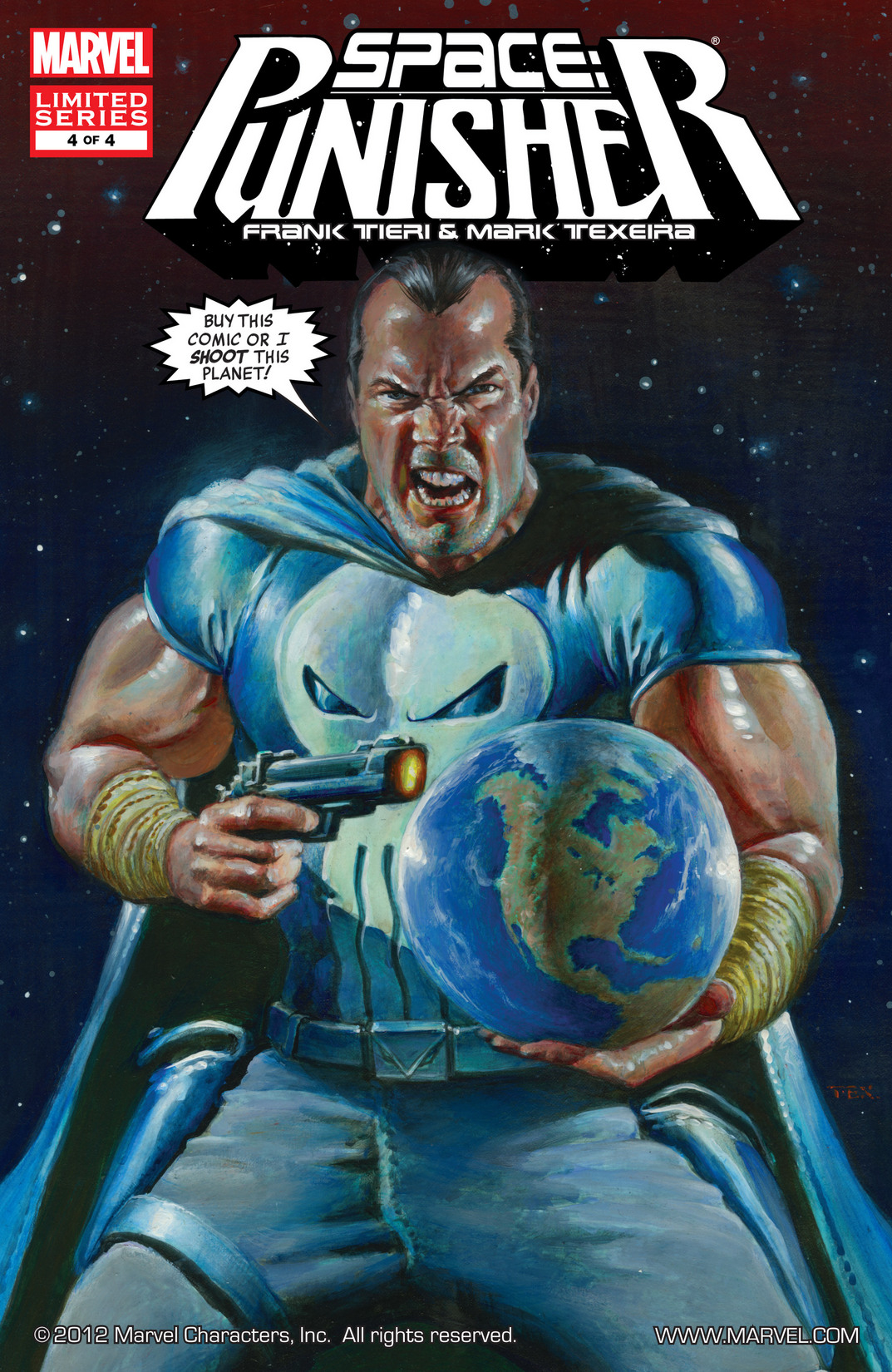 Read online Space: Punisher comic -  Issue #4 - 1