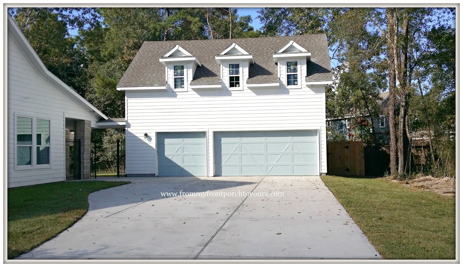 923 #386193 Garage Door Makeover Detached Garage Farmhouse From My Front Porch To image Farmhouse Front Doors 40331600