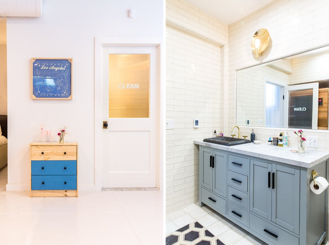 A boho home like no Sunday School I know - bath bohohome.com @bohosusan