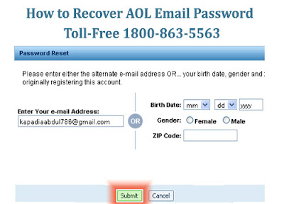 How to recover AOL Email Password