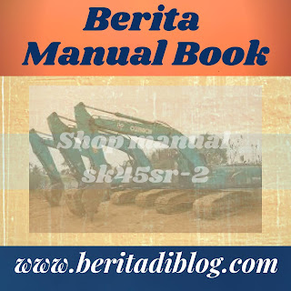Kobelco sk45sr-2 excavator shop manual