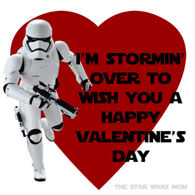Stormtrooper Valentine Free Printable The Force Awakens
