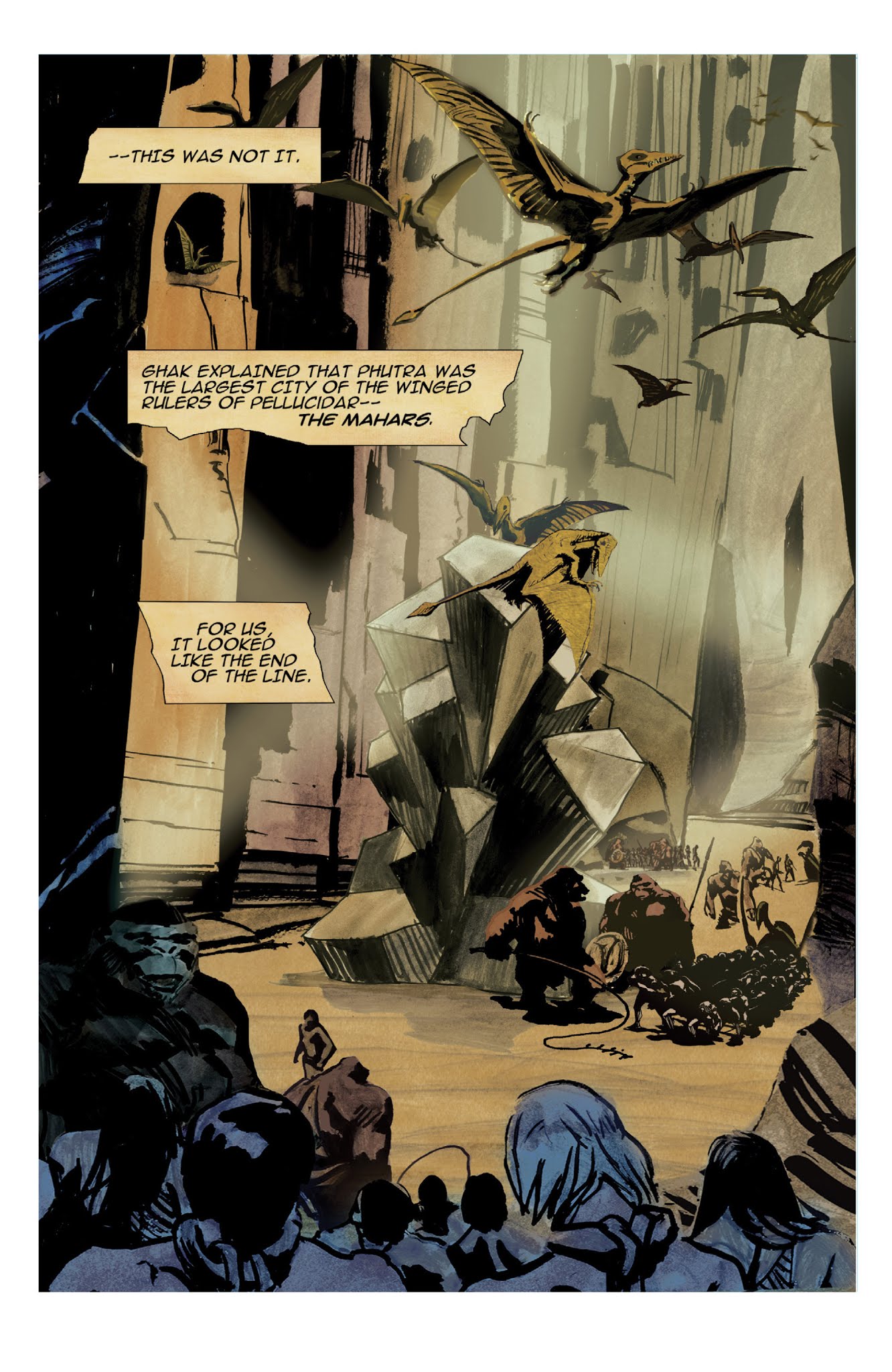 Read online Edgar Rice Burroughs' At the Earth's Core comic -  Issue # TPB - 41