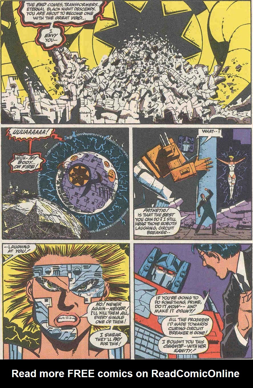 Read online The Transformers (1984) comic -  Issue #75 - 32