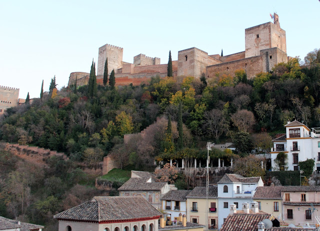 Generalife desde el palacio de los Olvidados