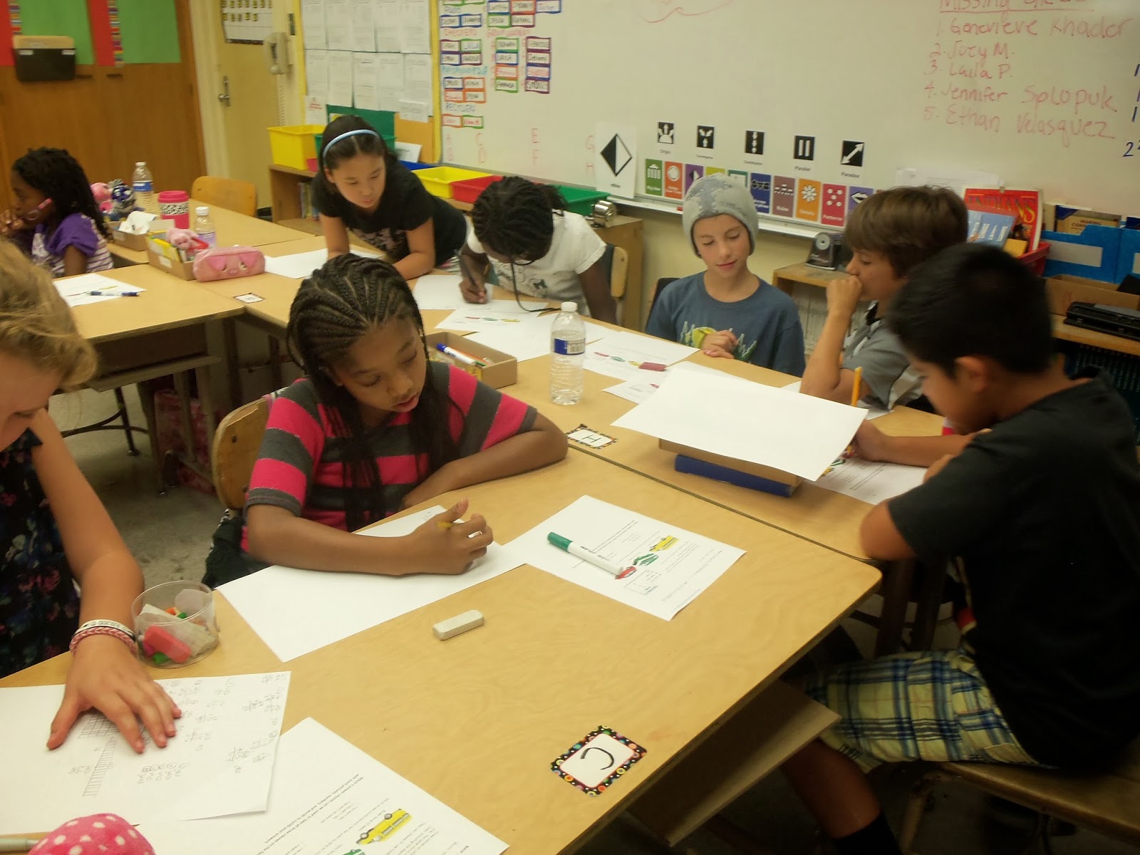 Mom and Me Math Activities: 4.NBT.5 Buses, Vans, and Cars Problem Solving