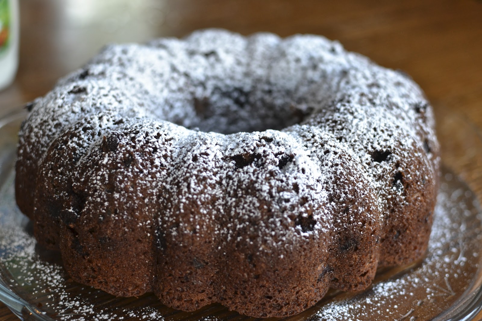 "Pointless" Meals Chocolate Zucchini Bundt Cake