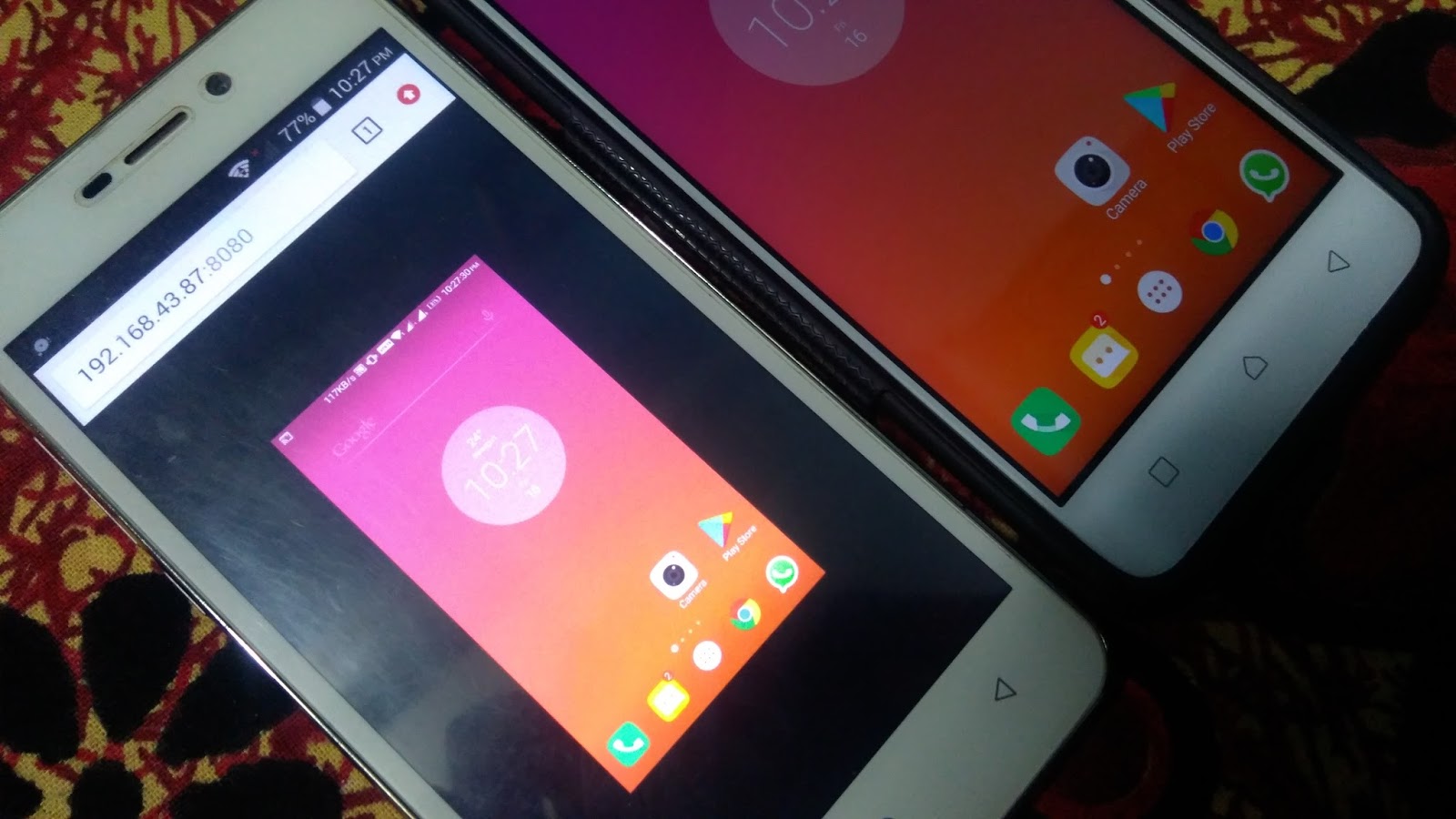 screen streaming over http screen mirror over http