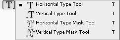 Horizontal Type Tool